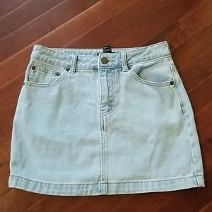 F21 Denim Skirt